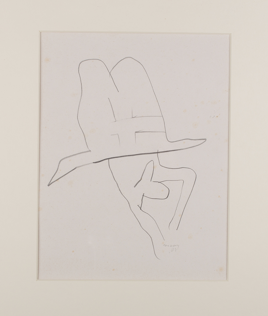Jaap Mooy, portret van Jon Marten, €750,-