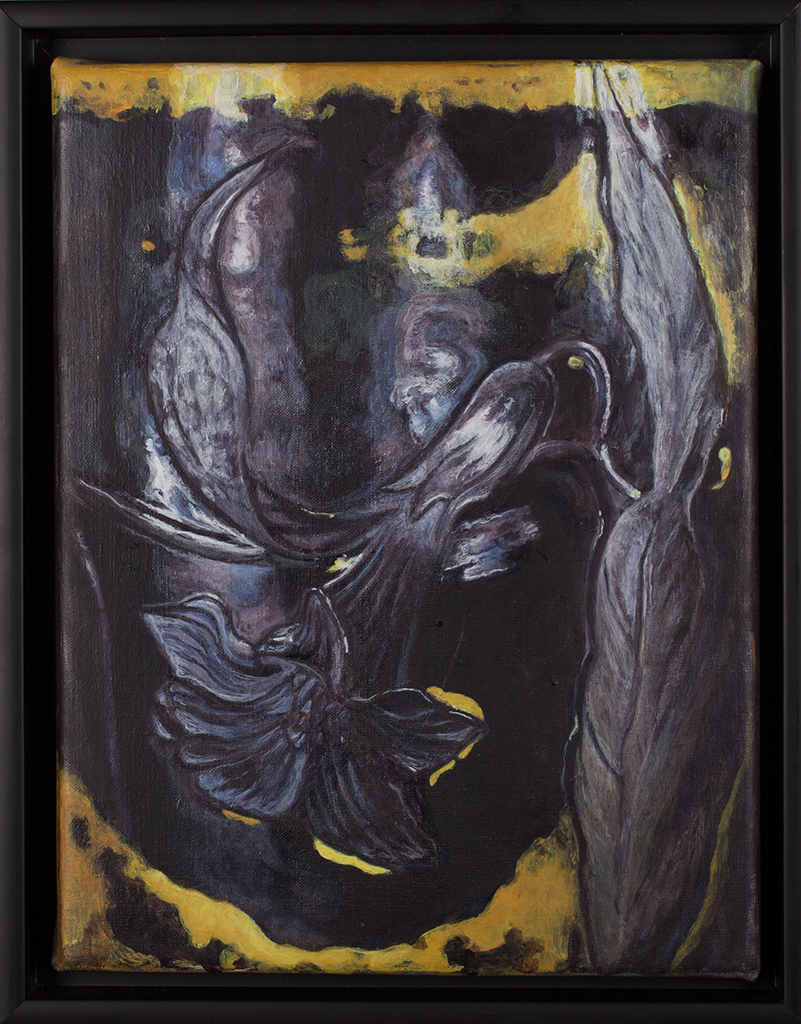 Brieke Drost - olieverf op linnen, 25 x 30 cm, €1.450,-