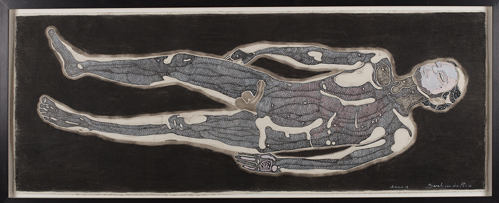 Sarah van der Pols - Amae 12, 140 x 55 cm, €4.750,-